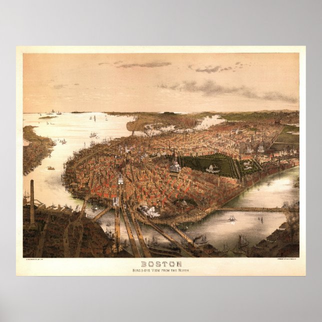 Póster Catálogo de reproducción de Boston 1877 (Frente)