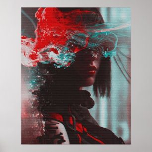 Póster CATALYST del borde del espejo