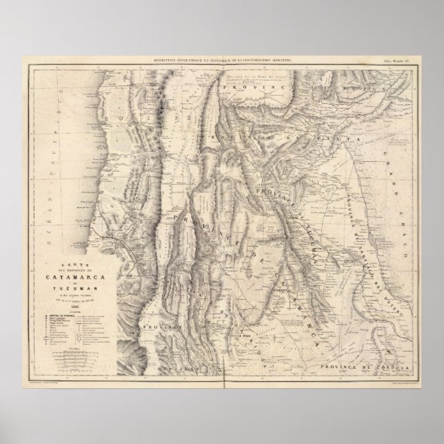 Póster Catamarca en Tucuman (Frente)