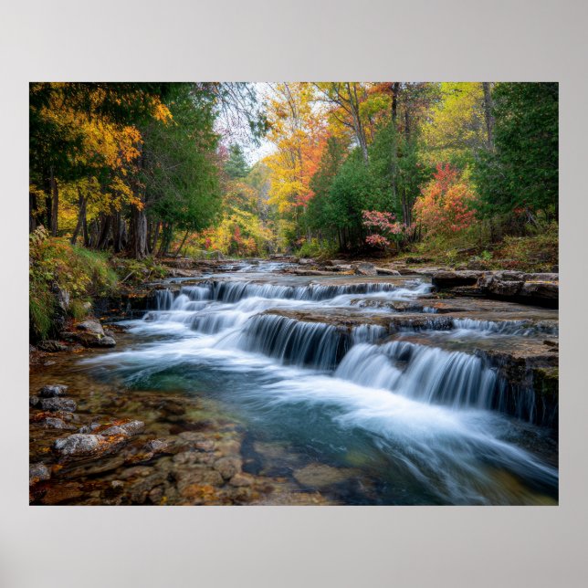 Póster Cataract Falls en EE. UU. (Frente)