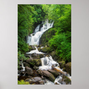 Póster Catarata de Torc, Irlanda
