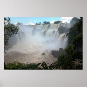 Póster Catarata del Iguazú Foto de la División Argentina/