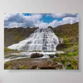 Póster Catarata Dynjandi