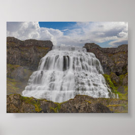 Póster Catarata Dynjandi