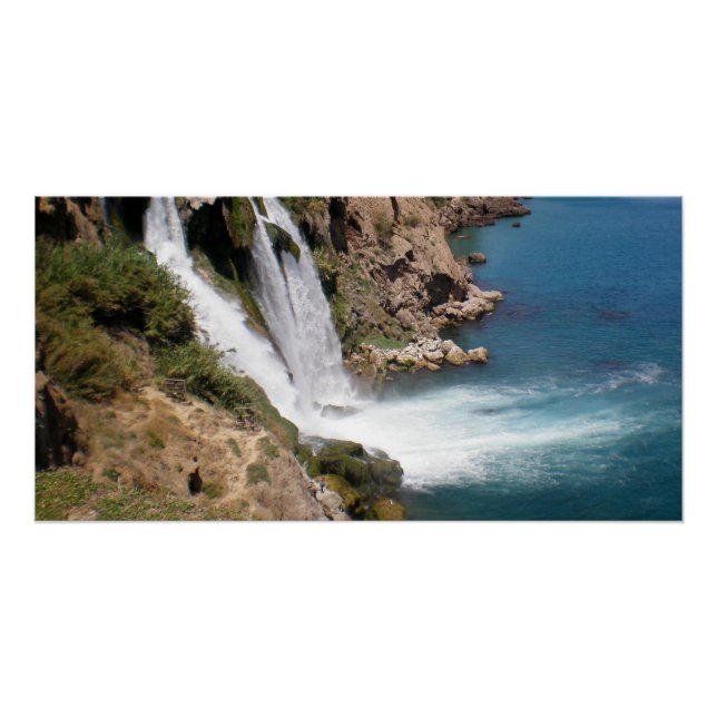 Póster Catarata turca Duden (Antalya) (Anverso)