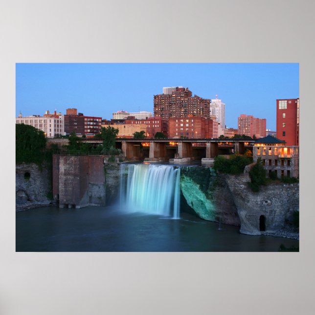 Póster Cataratas altas (Frente)