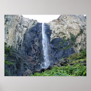 Póster Cataratas Bridalveil, Parque Nacional Yosemite, CA
