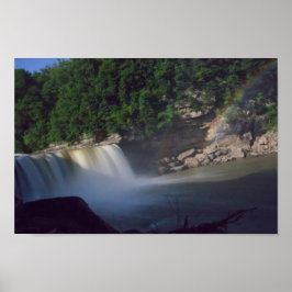 Póster Cataratas Cumberland & Moonbow, Kentucky