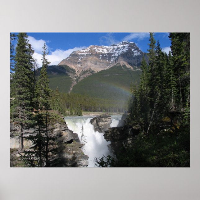 Póster Cataratas de Athabasca (Frente)