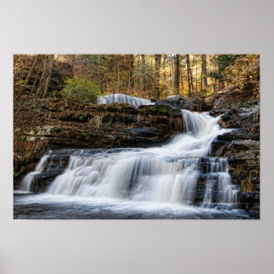 Póster Cataratas de fábrica