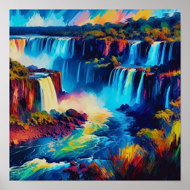 Póster Cataratas de Iguazú (Frente)