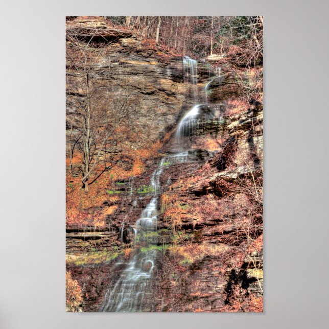 Póster Cataratas de la Catedral, Virginia Occidental (Frente)