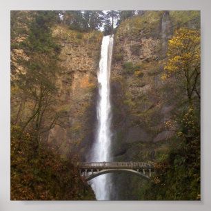 Póster Cataratas de Multnomah, Oregón