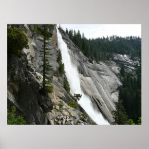 Póster Cataratas de Nevada en el Parque Nacional Yosemite