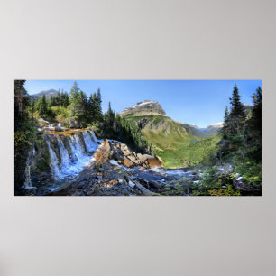 Póster Cataratas de Paiota - Parque Nacional Glaciar