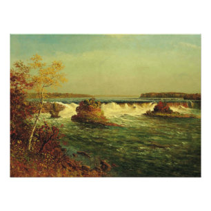 Póster Cataratas de San Antonio por Albert Bierstadt