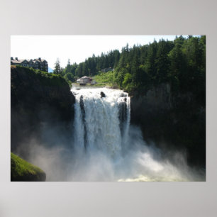Póster Cataratas de Snoqualmie