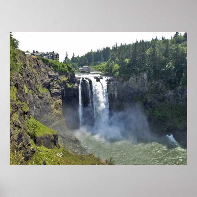 Póster Cataratas de Snoqualmie 11 (Frente)