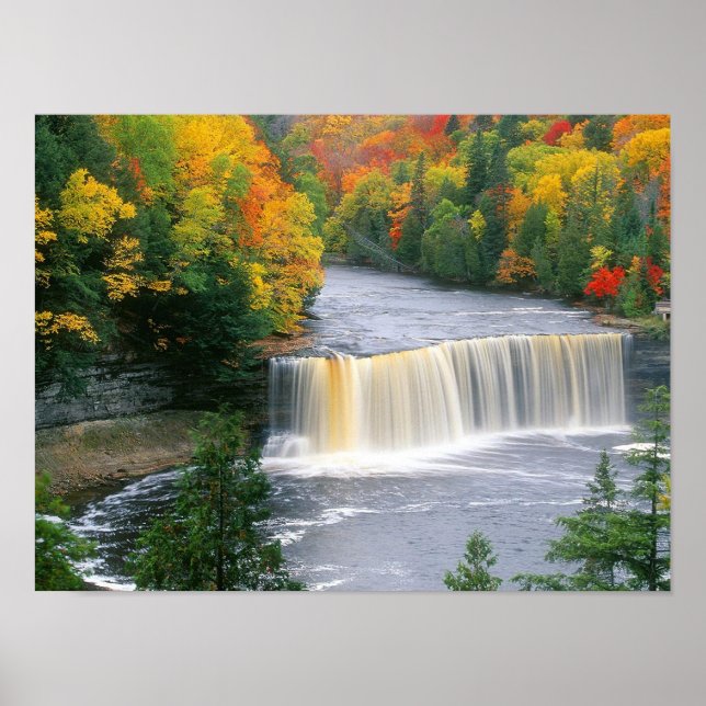 Póster Cataratas de Tahquamenon (Frente)