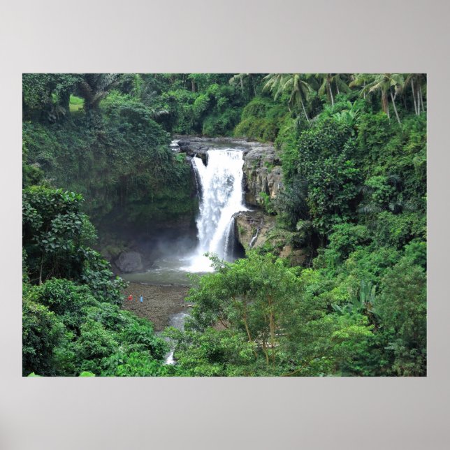 Póster Cataratas de Tegenungan (Frente)