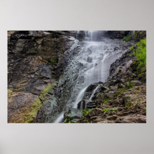 Póster Cataratas de velo, cañón de langosta, Dakota del S
