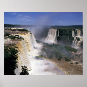Póster Cataratas del Iguacú, Brasil