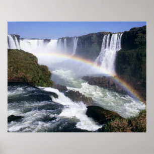 Póster Cataratas del Iguazú, Estado de Paraná, Brasil. Vi