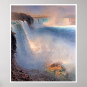 Póster Cataratas del Niágara desde el lado estadounidense