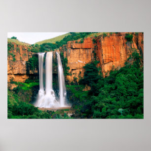Póster Cataratas del río Elands, Mpumalanga, Sudáfrica