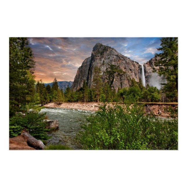 Póster Cataratas del velo (Anverso)