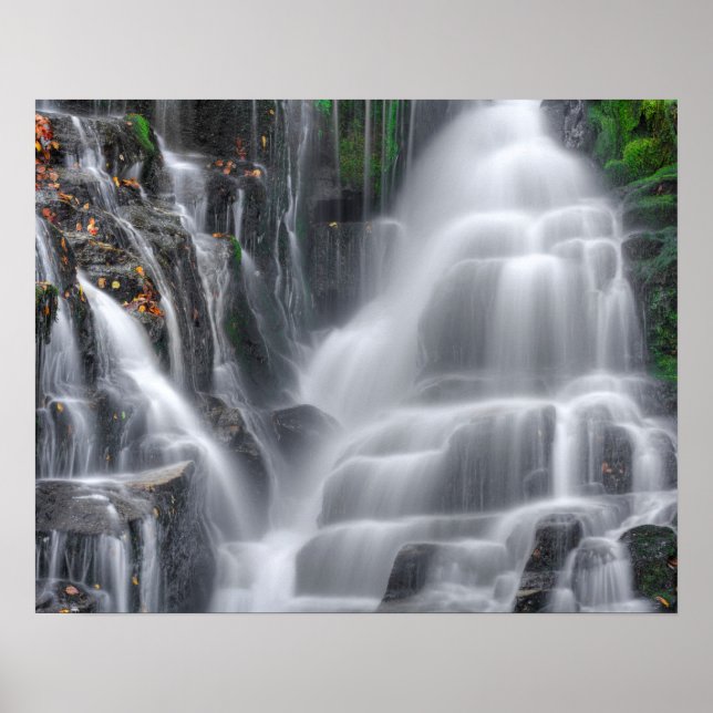 Póster Cataratas Eastatoe (Frente)