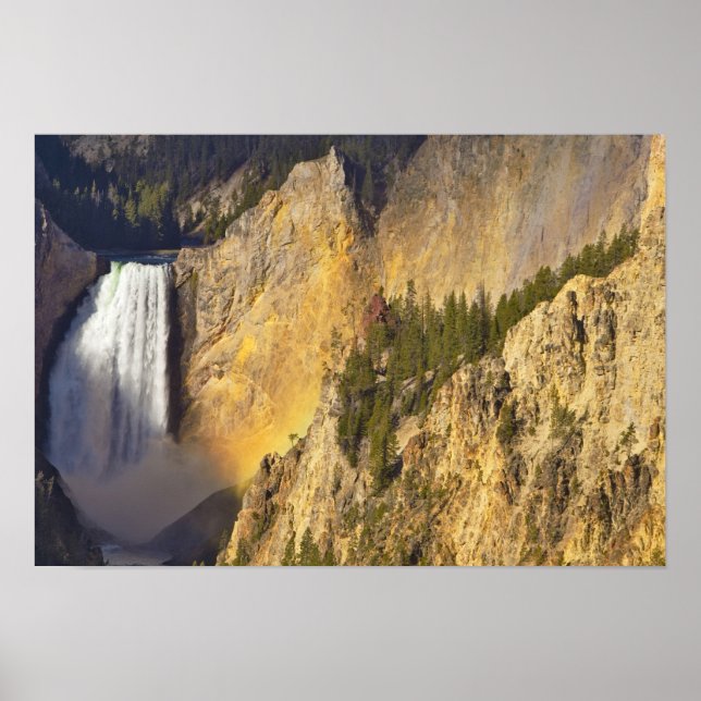Póster Cataratas inferiores en el Gran Cañón del (Frente)