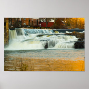 Póster Cataratas Kanawha, Virginia Occidental