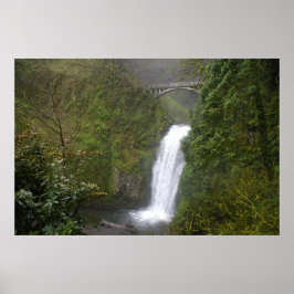 Póster Cataratas Multnomah