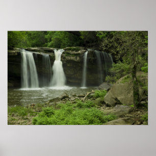 Póster Cataratas occidentales en Elyria Ohio