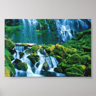 Póster Cataratas proxy, Oregón
