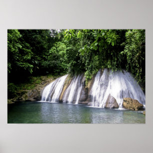 Póster Cataratas Reach, Port Antonio, Jamaica