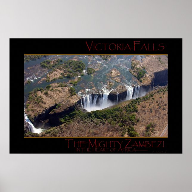 Póster Cataratas Victoria (Frente)