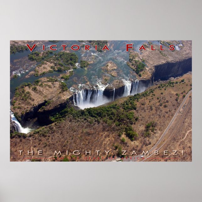 Póster Cataratas Victoria (v3) (Frente)