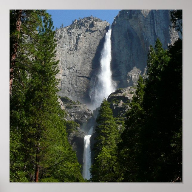 Póster Cataratas Yosemite II del Parque Nacional Yosemite (Frente)
