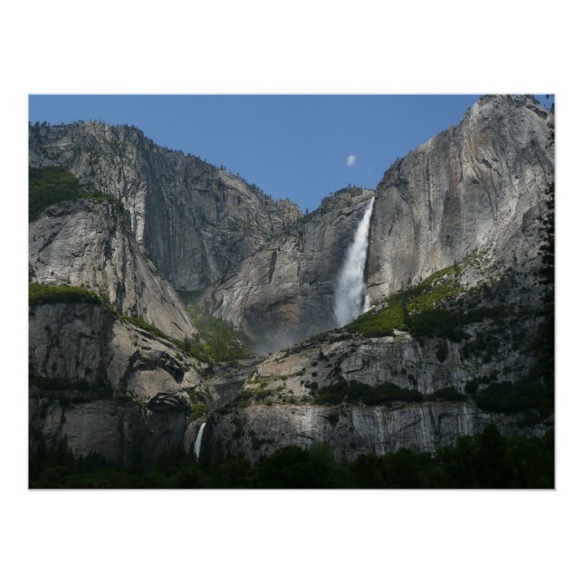 Póster Cataratas Yosemite III del Parque Nacional Yosemit (Anverso)