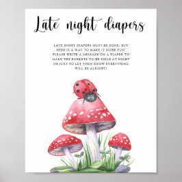 Póster Catarina - Juego de pañales de noche