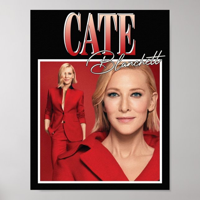 Póster Cate blanchett (Frente)