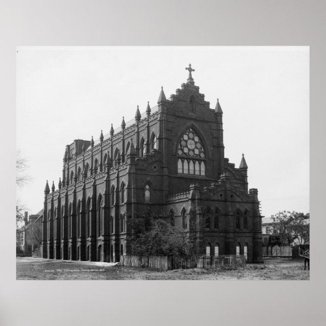 Póster Catedral Católica de San Juan (Frente)