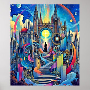 Póster Catedral Celestial