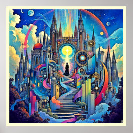 Póster Catedral Celestial