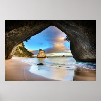 Póster Catedral Cove Serene