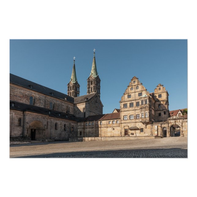 Póster Catedral de Bamberg, Alemania (Anverso)