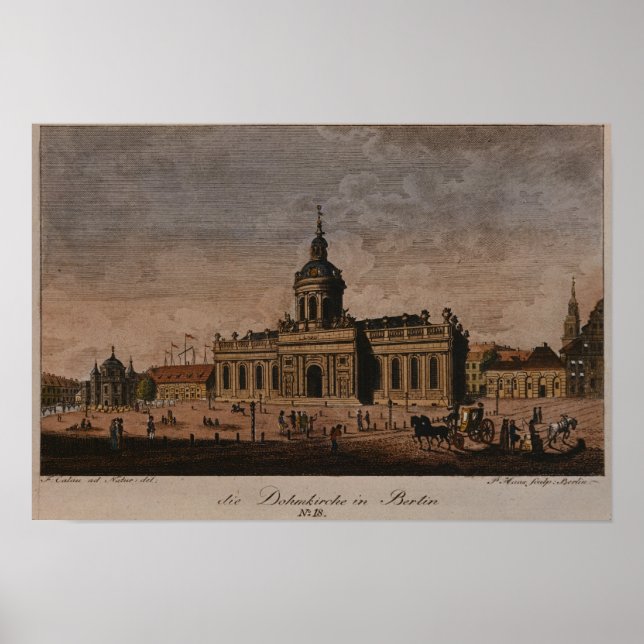 Póster Catedral de Berlín (Frente)