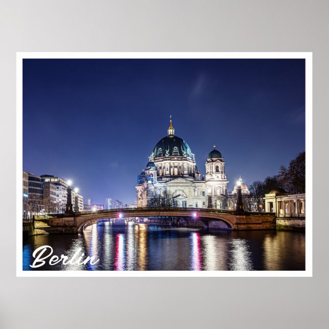 Póster Catedral de Berlín, Alemania (Frente)
